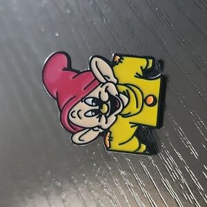 Disney's Snow White Dopey Inspired Enamel Pin